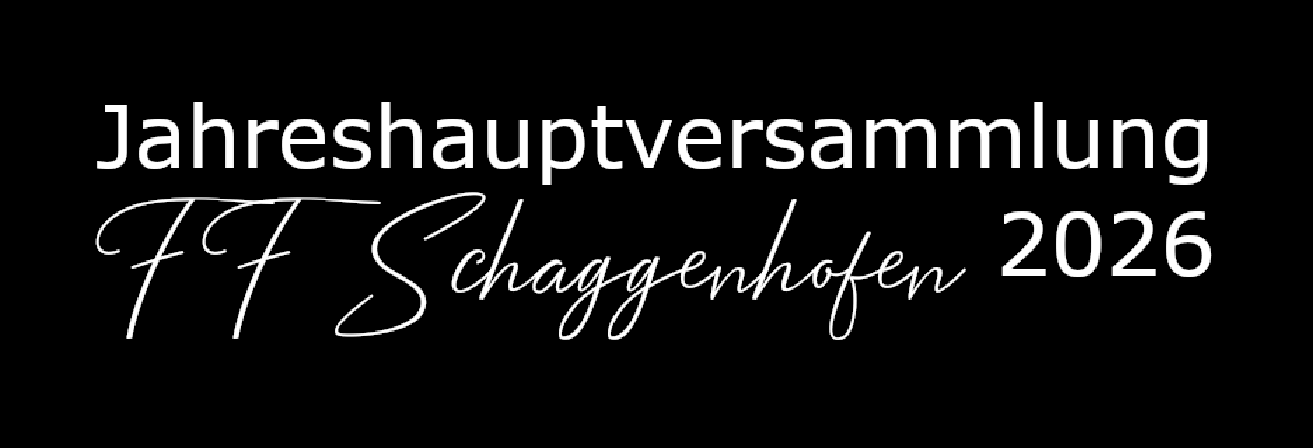 10.04.2026 – Jahreshauptversammlung